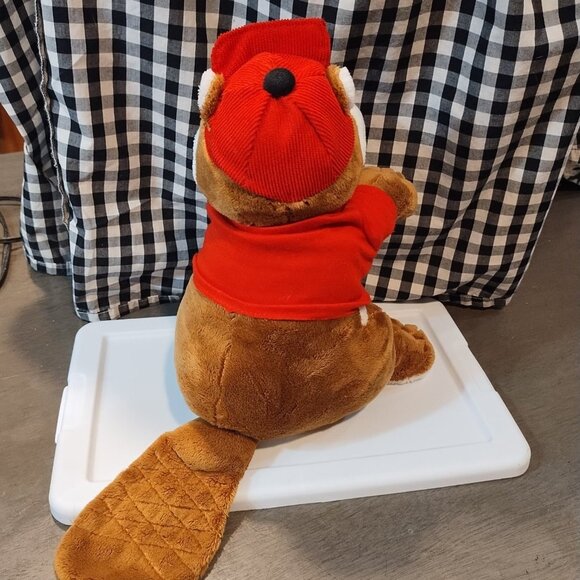 Bucee Beaver Plush 10" - Picture 2 of 3